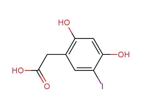 (2,4-Dihydroxy-5-iodo-phenyl)-acetic acid