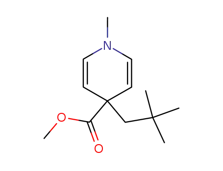 1,4-dihydro-4-methoxycarbonyl-1-methyl-4-neopentylpyridine