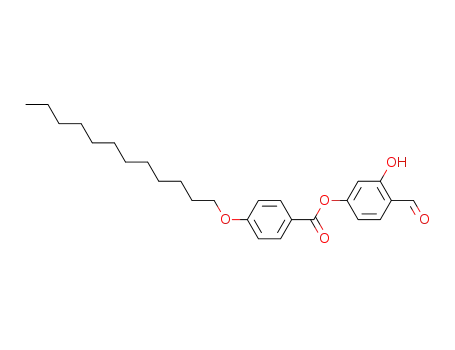 4-(2`hydroxy-4`-dodecylhydroxybenzoylhydroxy)benzaldehyde