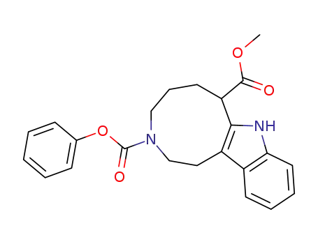 5,8,9,10,11,12-Hexahydro-6H-7,12-diaza-cyclonona[a]indene-7,11-dicarboxylic acid 11-methyl ester 7-phenyl ester