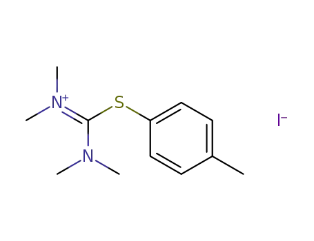 (Dimethylamino-p-tolylsulfanyl-methylene)-dimethyl-ammonium; iodide
