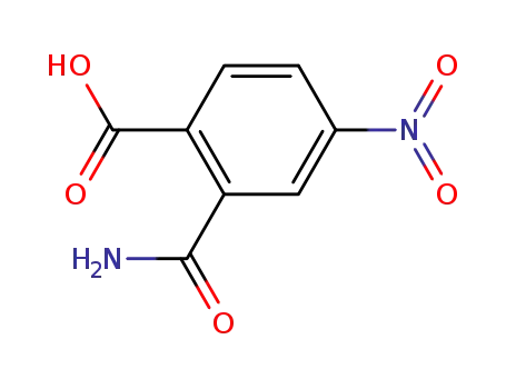 Molecular Structure of 65911-47-9 (Benzoic acid, 2-(aminocarbonyl)-4-nitro-)