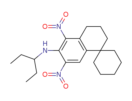 N-(1-ethylpropyl)-3',4'-dihydro-5',7'-dinitrospiro-6'-amine