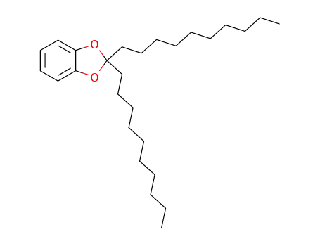 Molecular Structure of 15462-31-4 (1,3-Benzodioxole, 2,2-didecyl-)