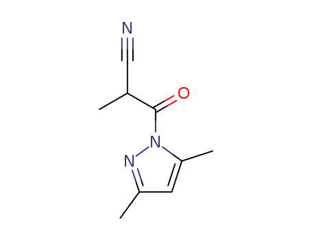 1-(2-cyanopropanoyl)-3,5-dimethylpyrazole