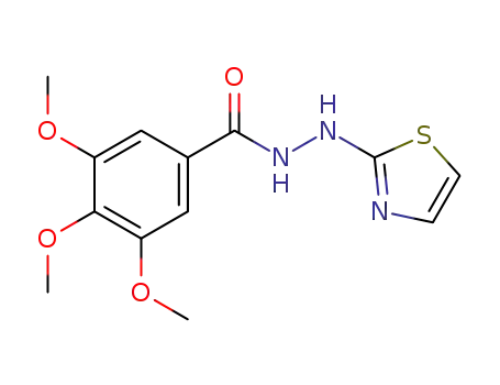 1-(3,4,5-trimethoxybenzoyl)-2-(thiazol-2-yl)hydrazine