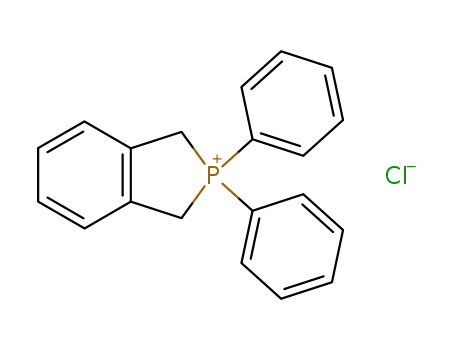 2,2-diphenyl-1,2-dihydro-2λ5-phosphonia-inden-chlorid