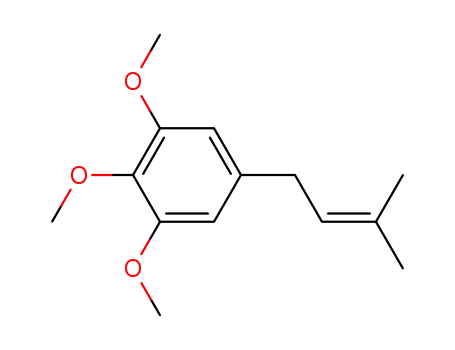 1,2,3-trimethoxy-5-(3-methylbut-2-en-1-yl)benzene