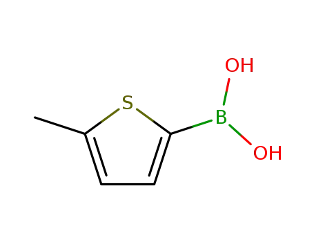 Molecular Structure of 162607-20-7 (5-Methylthiophene-2-boronic acid)