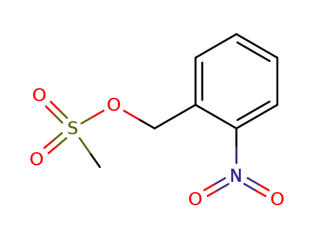 Benzenemethanol, 2-nitro-, methanesulfonate (ester)