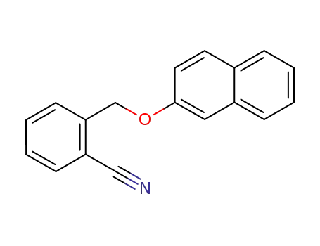 2-[(naphthalen-2-yloxy)methyl]benzonitrile