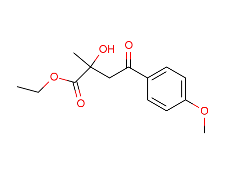 2-Hydroxy-4-(4-methoxy-phenyl)-2-methyl-4-oxo-butyric acid ethyl ester