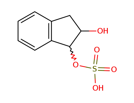 Sulfuric acid mono-(2-hydroxy-indan-1-yl) ester
