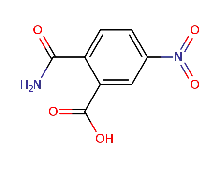 Molecular Structure of 65911-48-0 (Benzoic acid, 2-(aminocarbonyl)-5-nitro-)