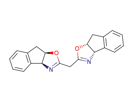 Molecular Structure of 175166-49-1 ((-)-2,2'-METHYLENEBIS[(3AS,8AR)-3A,8A-DIHYDRO-8H-INDENO[1,2-D]OXAZOLE])