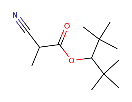 di(tert-butyl)methyl α-cyanopropionate