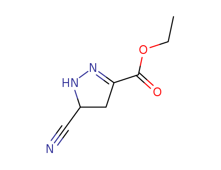 1H-Pyrazole-3-carboxylicacid, 5-cyano-4,5-dihydro-, ethyl ester cas  67872-78-0