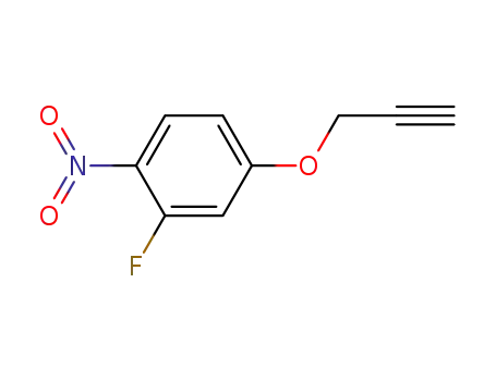 2-fluoro-1-nitro-4-(prop-2-yn-1-yloxy)benzene