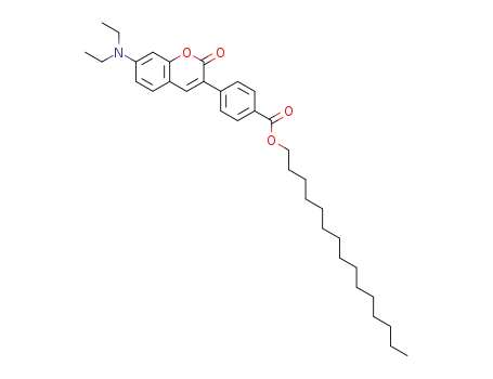4-(7-Diethylamino-2-oxo-2H-chromen-3-yl)-benzoic acid pentadecyl ester