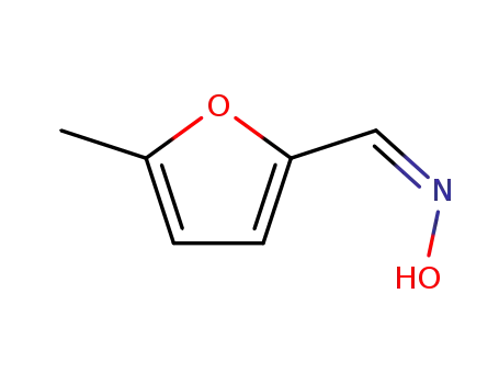 Molecular Structure of 57784-53-9 (2-Furancarboxaldehyde, 5-methyl-, oxime, (Z)-)