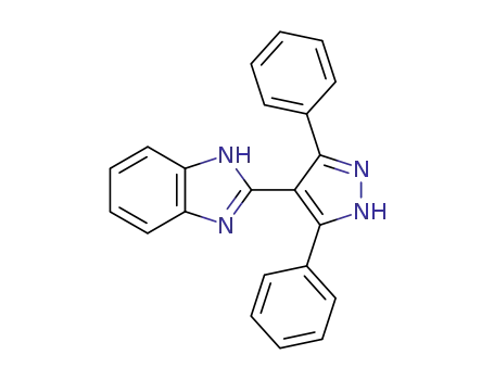 2-(3,5-diphenyl-1H-pyrazol-4-yl)-1H-benzo[d]imidazole