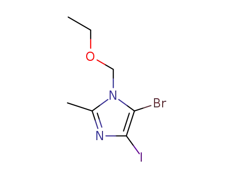 5-bromo-1-(ethoxymethyl)-4-iodo-2-methyl-1H-imidazole