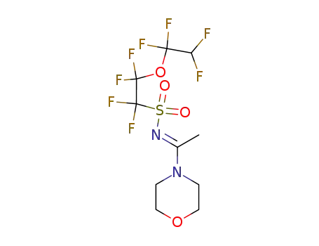 N'-1,1,2,2-Tetrafluoro-2-(1,1,2,2-tetrafluoroethoxy)ethanesulfonyl-N,N-cyclo(ethyleneoxyethylene)acetamidine