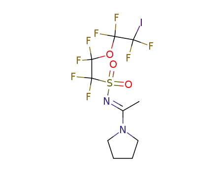 N'-1,1,2,2-Tetrafluoro-2-(1,1,2,2-tetrafluoro-2-iodoethoxy)ethanesulfonyl-N,N-cyclobutylacetamidine