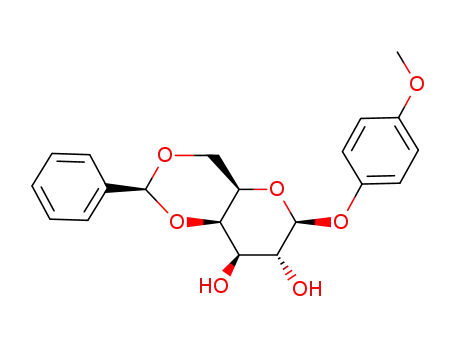 4-Methoxy1phenyl 4,6-O-Benzylidene-beta-D-galactopyranoside