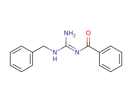 1-benzoyl-3-benzylguanidine