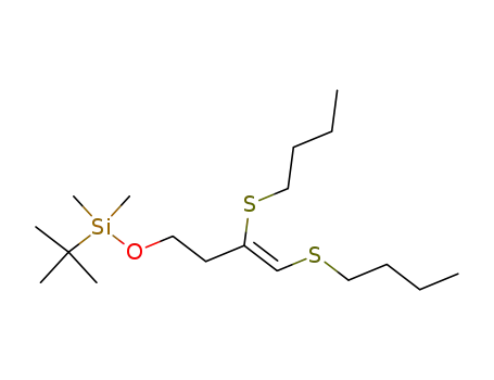 (Z)-1,2-bis(butylthio)-4-(t-butyldimethyloxy)-1-butene