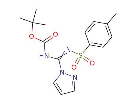[pyrazol-1-yl-(toluene-4-sulfonylimino)-methyl]-carbamic acid tert-butyl ester