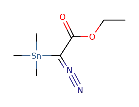 ethyl (trimethylstannyl)diazoacetate