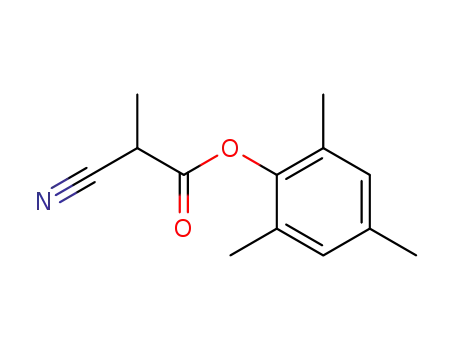 2,4,6-trimethylphenyl α-cyanopropionate
