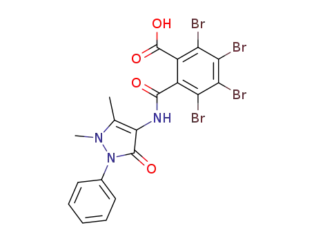 N-antipyrine-tetrabromophthalamic acid