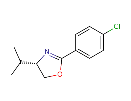 (-)-(4S)-2-(4'-chlorophenyl)-4,5-dihydro-4-isopropyloxazole