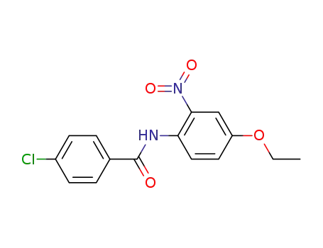 4-Chloro-N-(4-ethoxy-2-nitrophenyl)-benzoylamide