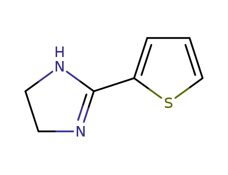 Molecular Structure of 45753-18-2 (4,5-DIHYDRO-2-(2-THIENYL)-1H-IMIDAZOLE)