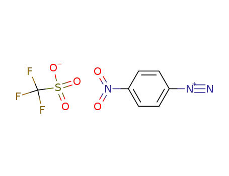 4-nitrobenzenediazonium trifluoromethanesulfonate