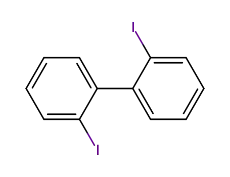 Molecular Structure of 2236-52-4 (2,2'-DIIODOBIPHENYL)