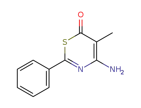 4-amino-5-methyl-2-phenyl-[1,3]thiazin-6-one