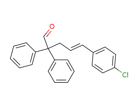 (E)-5-(4-chlorophenyl)-2,2-diphenylpent-4-enal