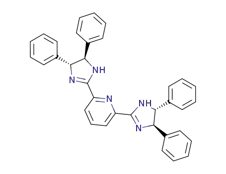 Molecular Structure of 863491-46-7 (Pyridine, 2,6-bis[(4R,5R)-4,5-dihydro-4,5-diphenyl-1H-imidazol-2-yl]-)