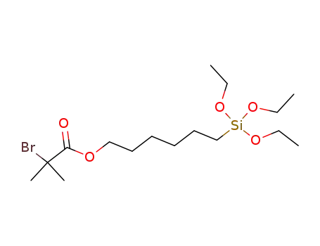 (2-bromo-2-methyl)propionyloxyhexyltriethoxysilane