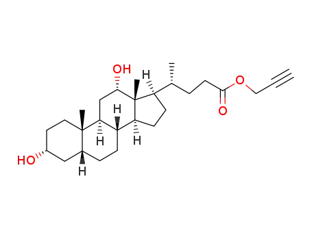 propargyl 3α,12α-dihydroxy-5β-cholan-24-oate