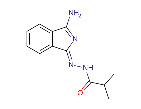 N'-(3-amino-1H-isoindol-1-ylidene)-2-methytlpropanohydrazide