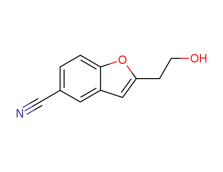 2-(2-hydroxy-ethyl)-benzofuran-5-carbonitrile
