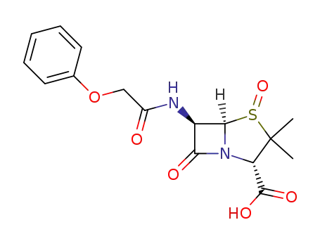(2S,5S,6R)-3,3-ジメチル-7-オキソ-6α-[(フェノキシアセチル)アミノ]-4-チア-1-アザビシクロ[3.2.0]ヘプタン-2β-カルボン酸-4-オキシド