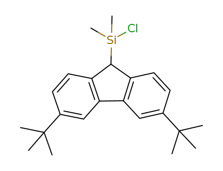 dimethyl (3,6-di-tert-butylfluoren-9-yl)silyl chloride