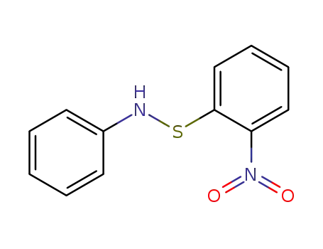 Molecular Structure of 4837-33-6 (N-[(2-nitrophenyl)sulfanyl]aniline)